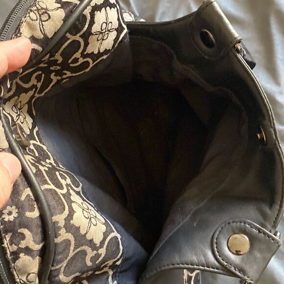 Petunia Pickle Bottom Black/Gray Printed Diaper Bag/Backpack OS - Picture 3 of 10